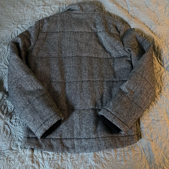 21 Men Black and White Size Medium Zip up Jacket - Picture 6 of 6